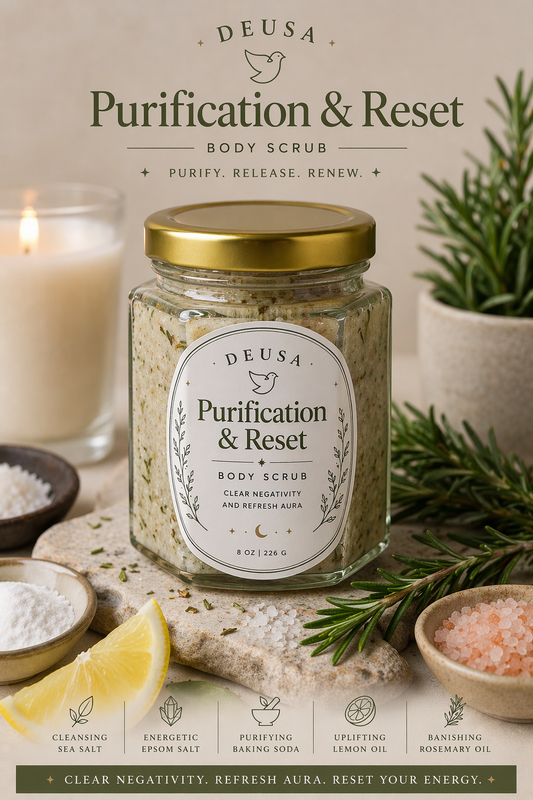 Deusa Body Scrub - Purification & Reset Body Scrub