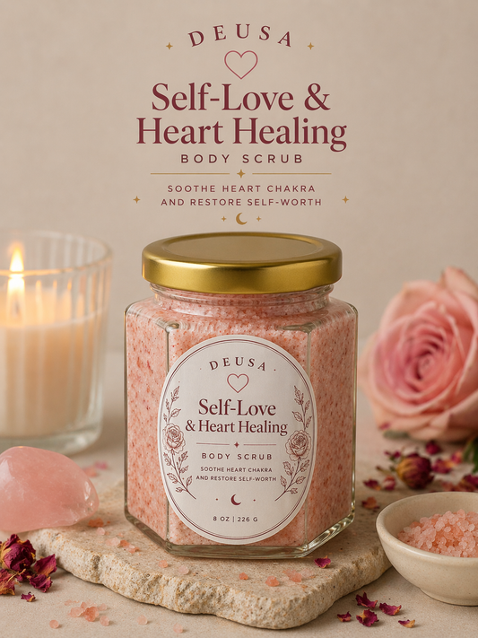 Deusa Body Scrub - Self-Love & Heart Body Scrub