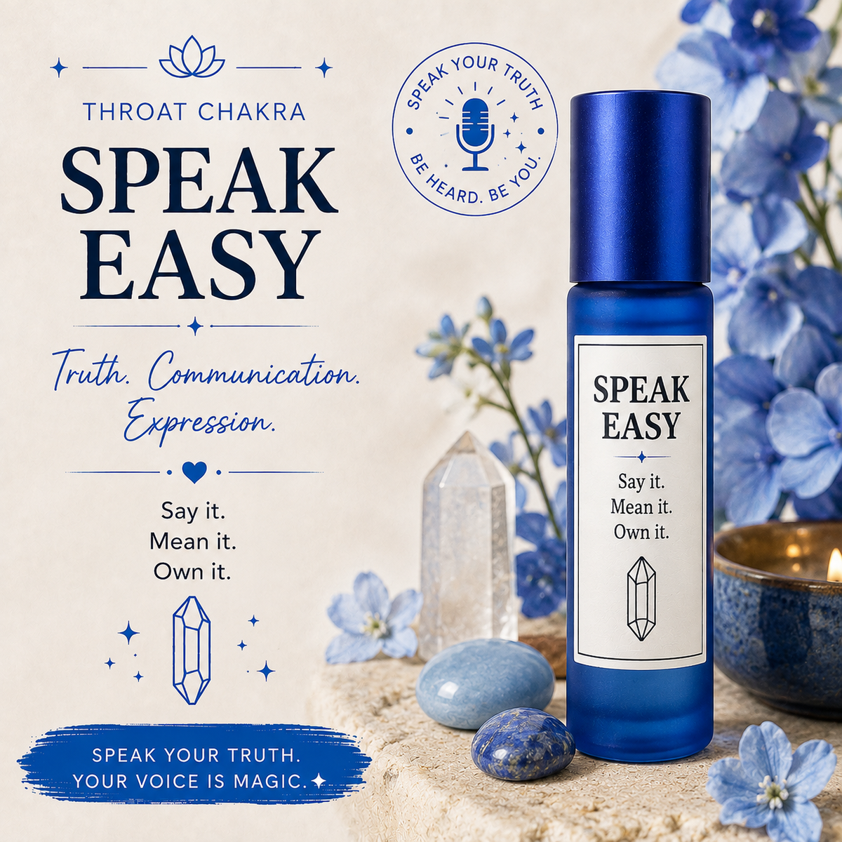 Deusa Chakra Roller - Speak Easy