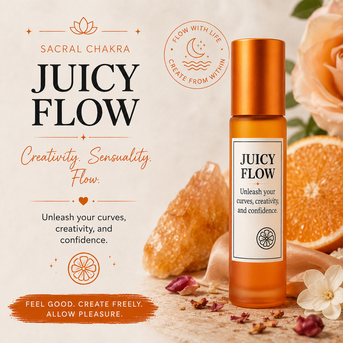 Deusa Chakra Roller - Juicy Flow