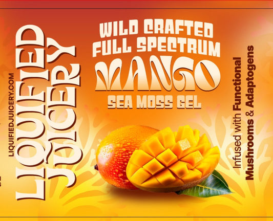Liquified Juicery - Sea Moss Gel (MANGO)