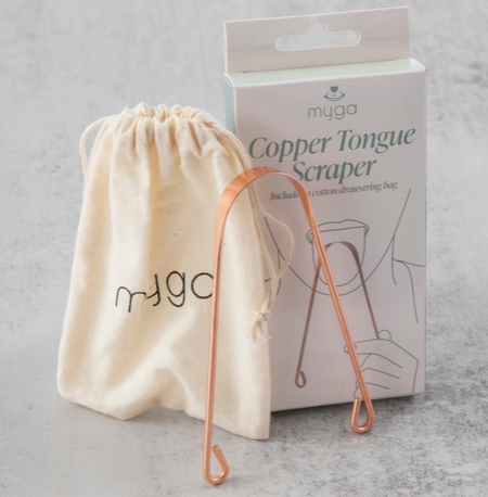 Copper Tongue Scraper
