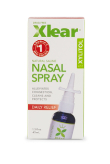 Xylitol and Saline Nasal Spray