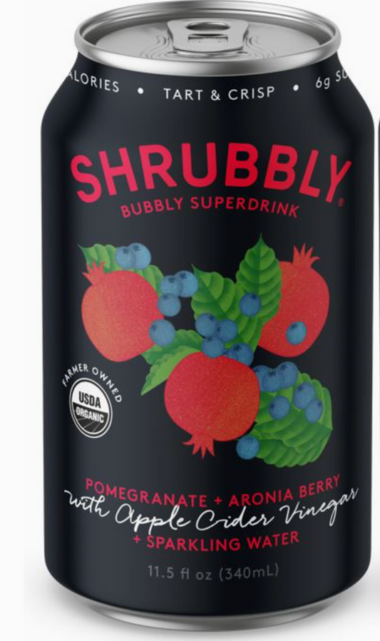 Shrubbly - Pomegranate + Aronia Berry