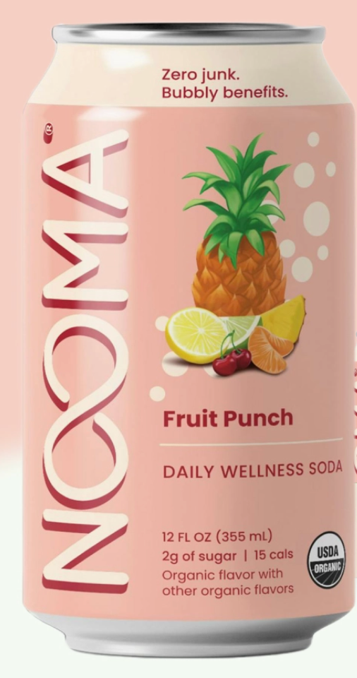 Nooma - Fruit Punch Wellness Soda