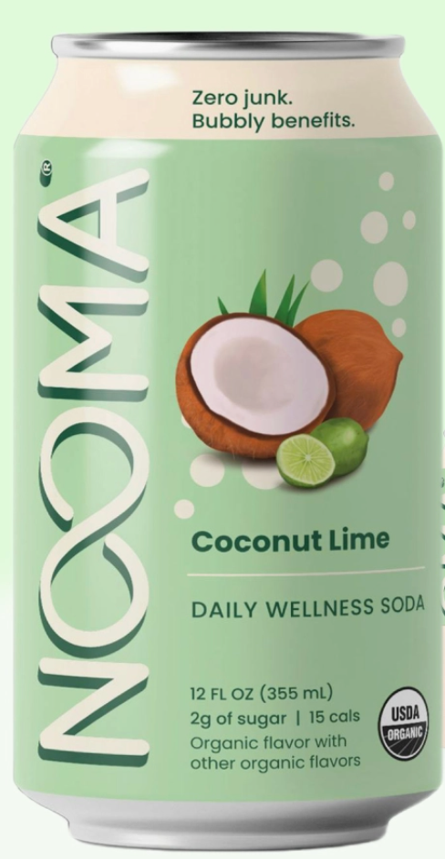 Nooma - Coconut Lime Wellness Soda