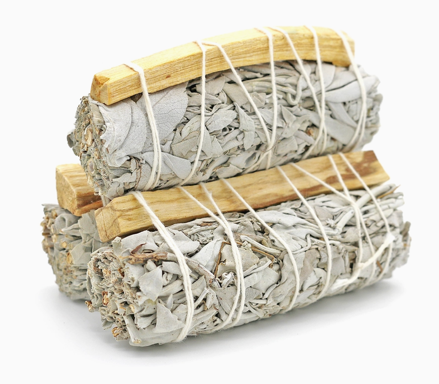White Sage with Palo Santo Smudge Stick