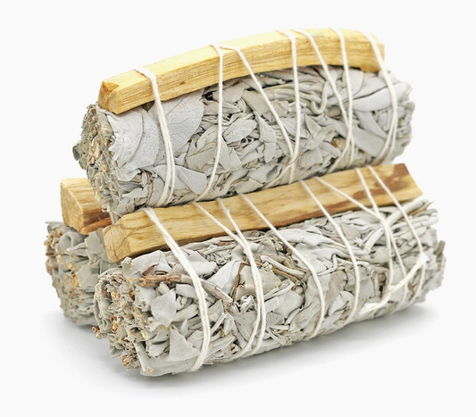 White Sage with Palo Santo Smudge Stick