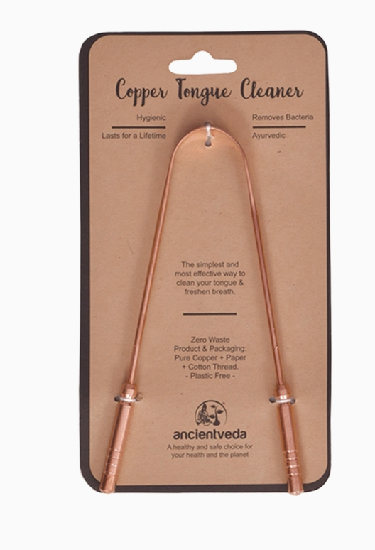 Copper Tongue Scraper