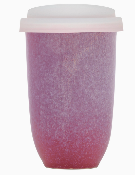 Astral Bloom Ceramic Cup